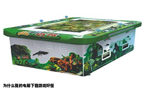 为什么我的电脑下载游戏好慢