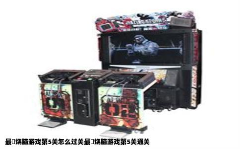 最囧烧脑游戏第5关怎么过关最囧烧脑游戏第5关通关